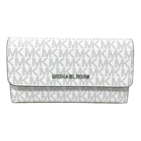 michael kors wallets white